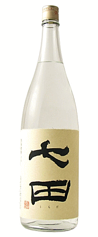 七田 吟醸粕取り焼酎25°1800ml
