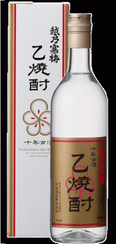 越乃寒梅 10年古酒乙焼酎720ml