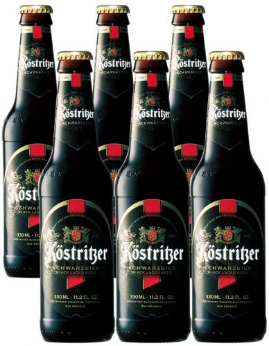 ケストリッツアー・シュバルツビア 黒ビール 6本セット