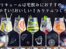 リキュールは宅飲みにおすすめ♪やすい!おいしい!カクテルつくろ☆