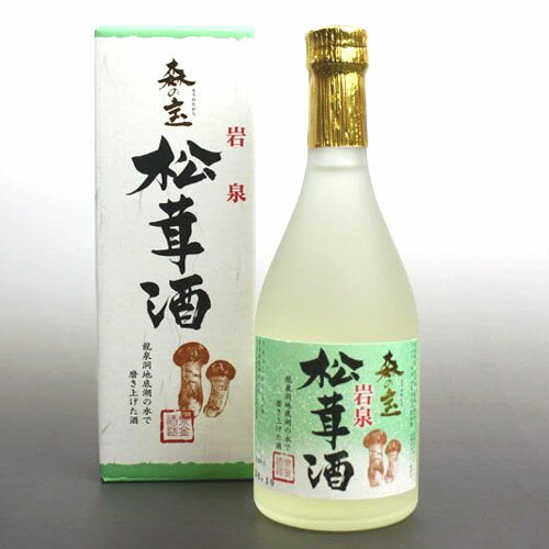 岩泉松茸酒 森の宝 500ml 泉金酒造