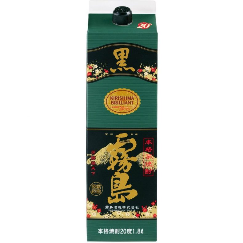 黒霧島 20度 チューパック 1800ml