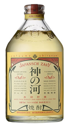 薩摩酒造 神の河(かんのこ) 樽熟成 麦焼酎 720ml