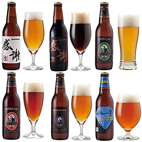 【 クラフトビール6種6本飲み比べセット < 感謝ビール 、 世界一のIPA「YOKOHAMA XPA」入 > 】 専用ロゴ箱入