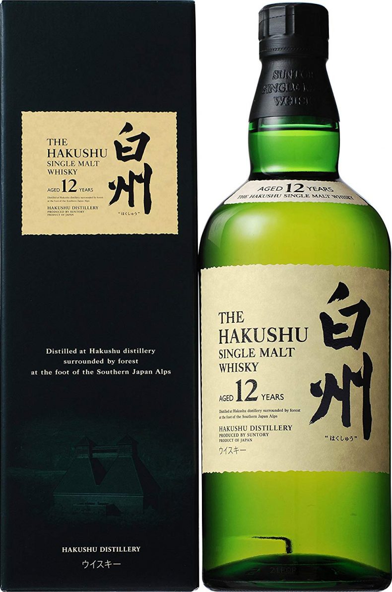 サントリー シングルモルトウイスキー 白州12年カートン付き 700ml