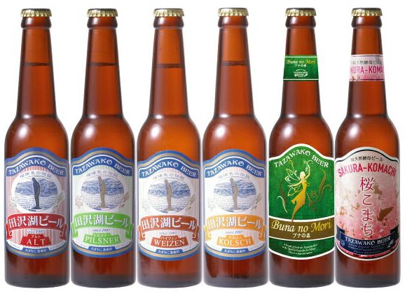 田沢湖ビール6種類飲み比べ6本セット