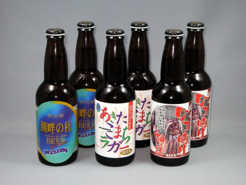 【湖畔の杜ビール】ピルスナー・あきたこまちラガー・なまはげ神話 6本セット