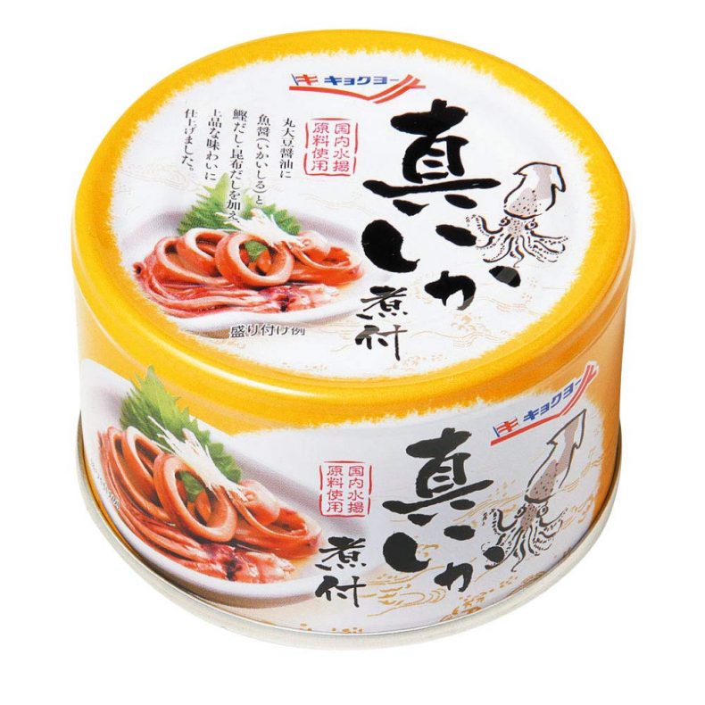 イカの缶詰のアヒージョ