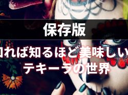 【保存版】知れば知るほど美味しい!テキーラの世界