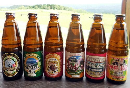 BeerOh! 久住高原地ビールご当地ラベル6種