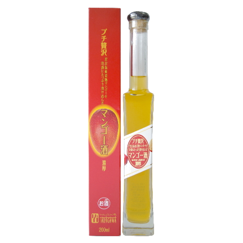 多良川のプチ贅沢マンゴー酒 18度 200ml