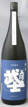 三河武士 純米 直汲み 火入れ 1.8L
