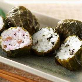 熊野地方の郷土料理 「紀州名品めはり寿司 2種詰合せセット(おかか・しそ昆布 各8個 / 計16個)」