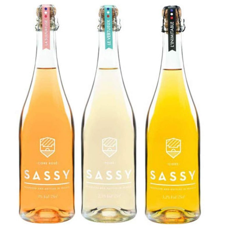 シードル SASSY 【りんごのお酒】ノルマンディー産 高級シードル 組み合わせ