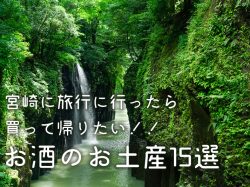 宮崎に旅行に行ったら買って帰りたい!!お酒のお土産15選