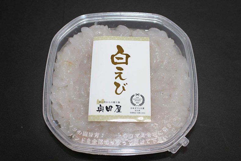 奥田屋 白エビお刺身