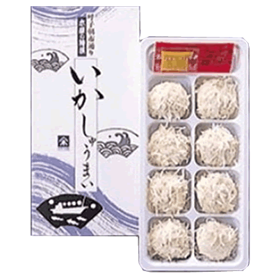 呼子の朝市・木屋 いかしゅうまい(8個入)