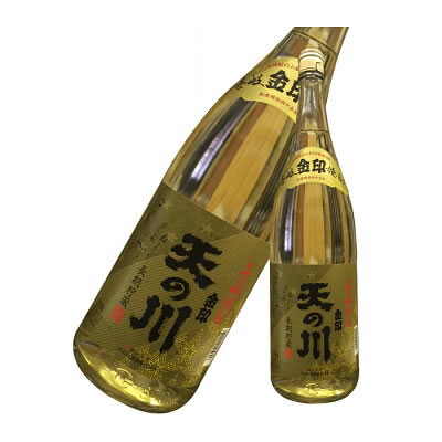 【麦焼酎 壱岐焼酎】 天の川 金印 25度 1800ml -天の川酒造-