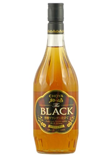 チョーヤ 梅酒 The BLACK (ザ ブラック) 720ml JP