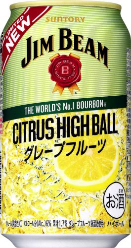 サントリー ジムビーム シトラスハイボール グレープフルーツ