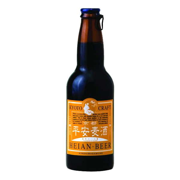 キンシ正宗 京都平安麦酒 くろおす 瓶 330ml (単品/1本)