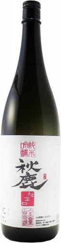 秋鹿 (あきしか) 純米吟醸 超辛口 1.8L