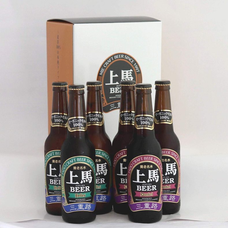 有機農産物加工酒類 上馬ビール 330ml 6本セット 無ろ過 生酵母入