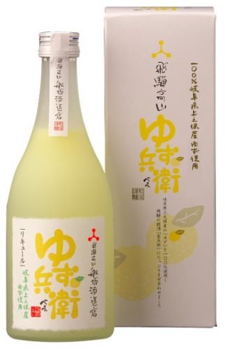 リキュール ゆず兵衛 500ml 舩坂酒造
