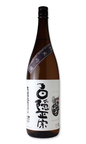 白隠正宗 純米吟醸 1800ml 【日本酒/高嶋酒造/はくいんまさむね】