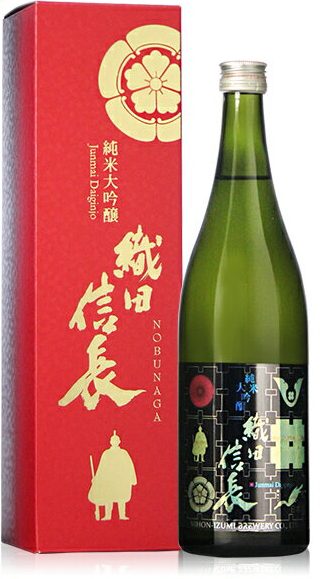 日本泉 織田信長 純米大吟醸 化粧箱入り 720ml 日本泉酒造 岐阜県