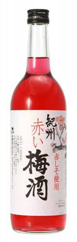 中野 紀州 赤い梅酒12° 720ML 1本